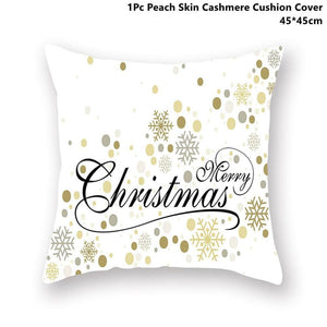 Pillowcase Gold Black - Xmas 30 - Christmas Decoration