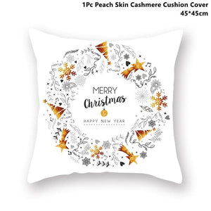 Pillowcase Gold Black - Xmas 34 - Christmas Decoration