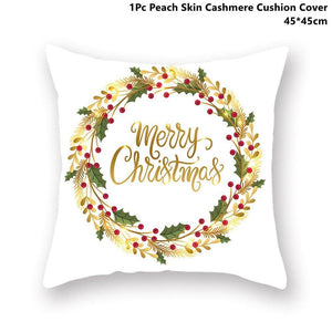 Pillowcase Gold Black - Xmas 35 - Christmas Decoration