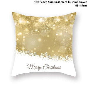 Pillowcase Gold Black - Xmas 42 - Christmas Decoration