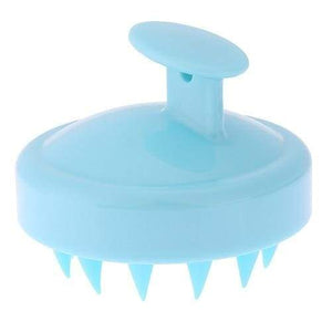 Hair scalp massager brush - blue - combs