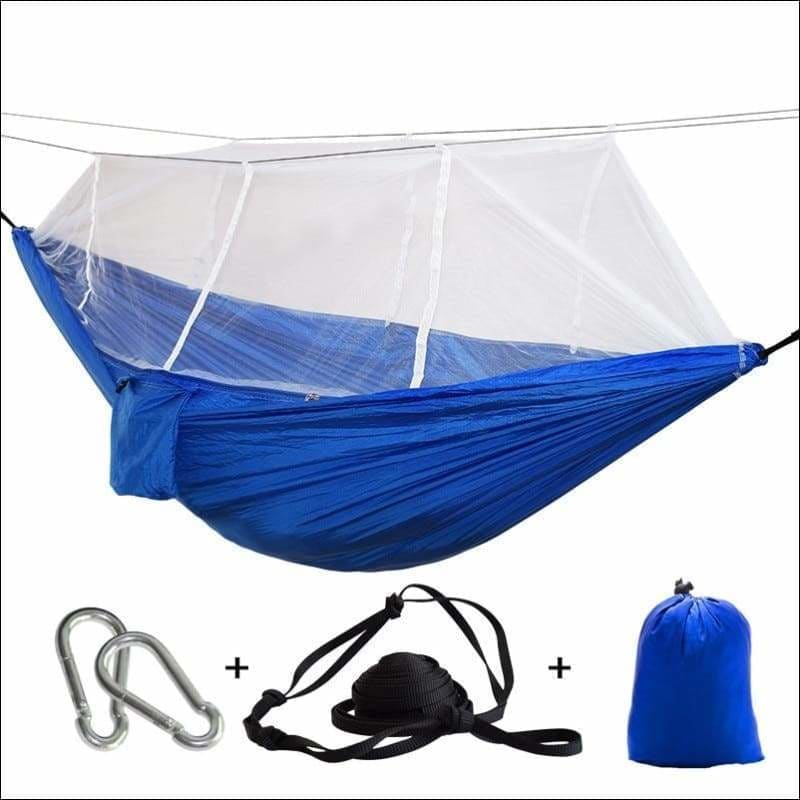 Hammock tree tent just for you - blue white net
