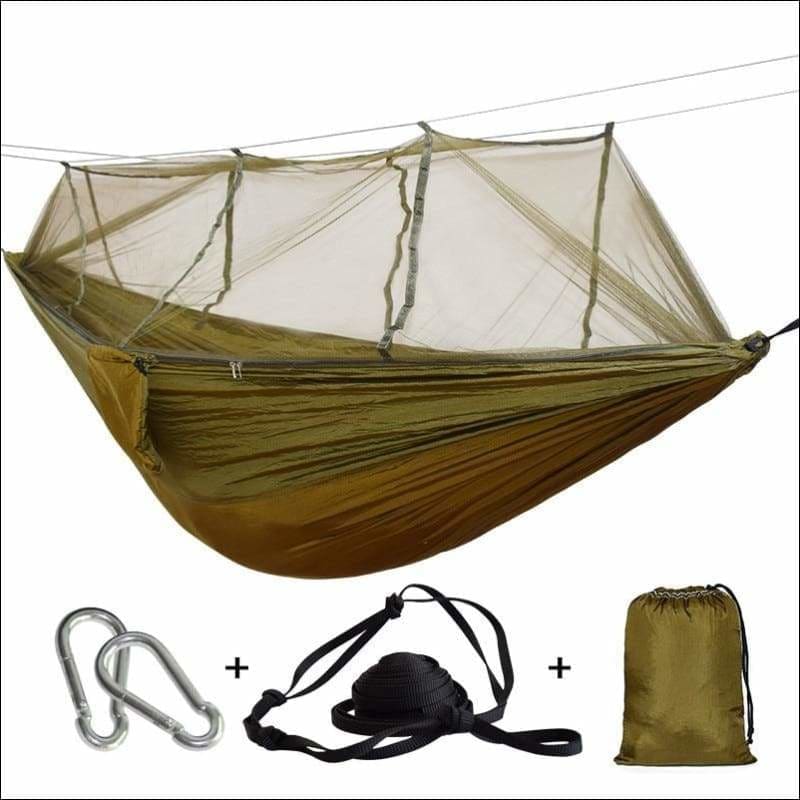 Hammock tree tent just for you - camel green