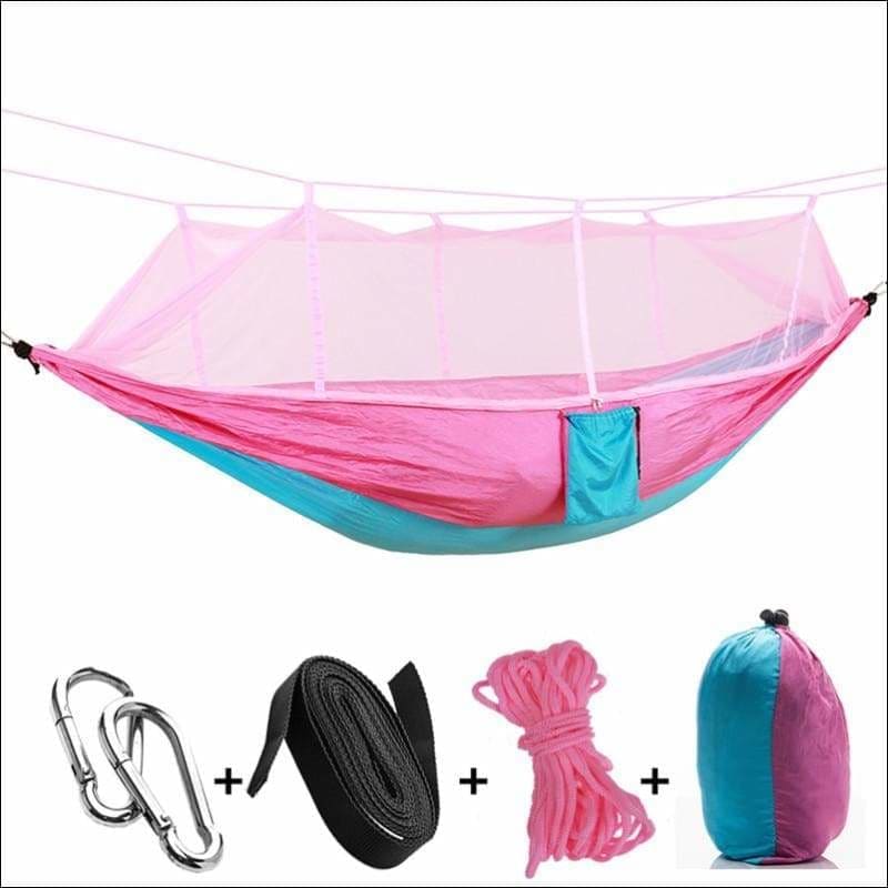 Hammock tree tent just for you - pink blue