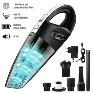 Handheld Car Vacuum Cleaner - Smart Home Cleaning