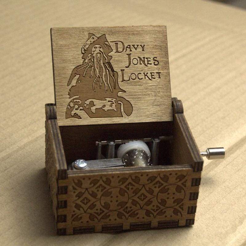 Handmade Engraved Wooden Music Box - gifts 2