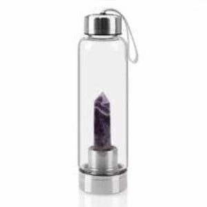 Healing crystal water bottle - 0.55L / amethyst1 - Bottles