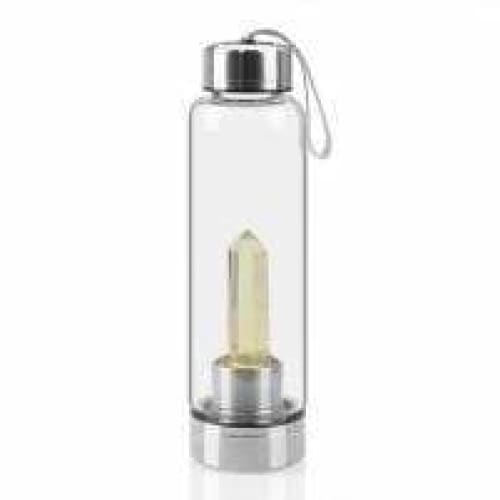 Healing crystal water bottle - 0.55L / citrine1 - Bottles