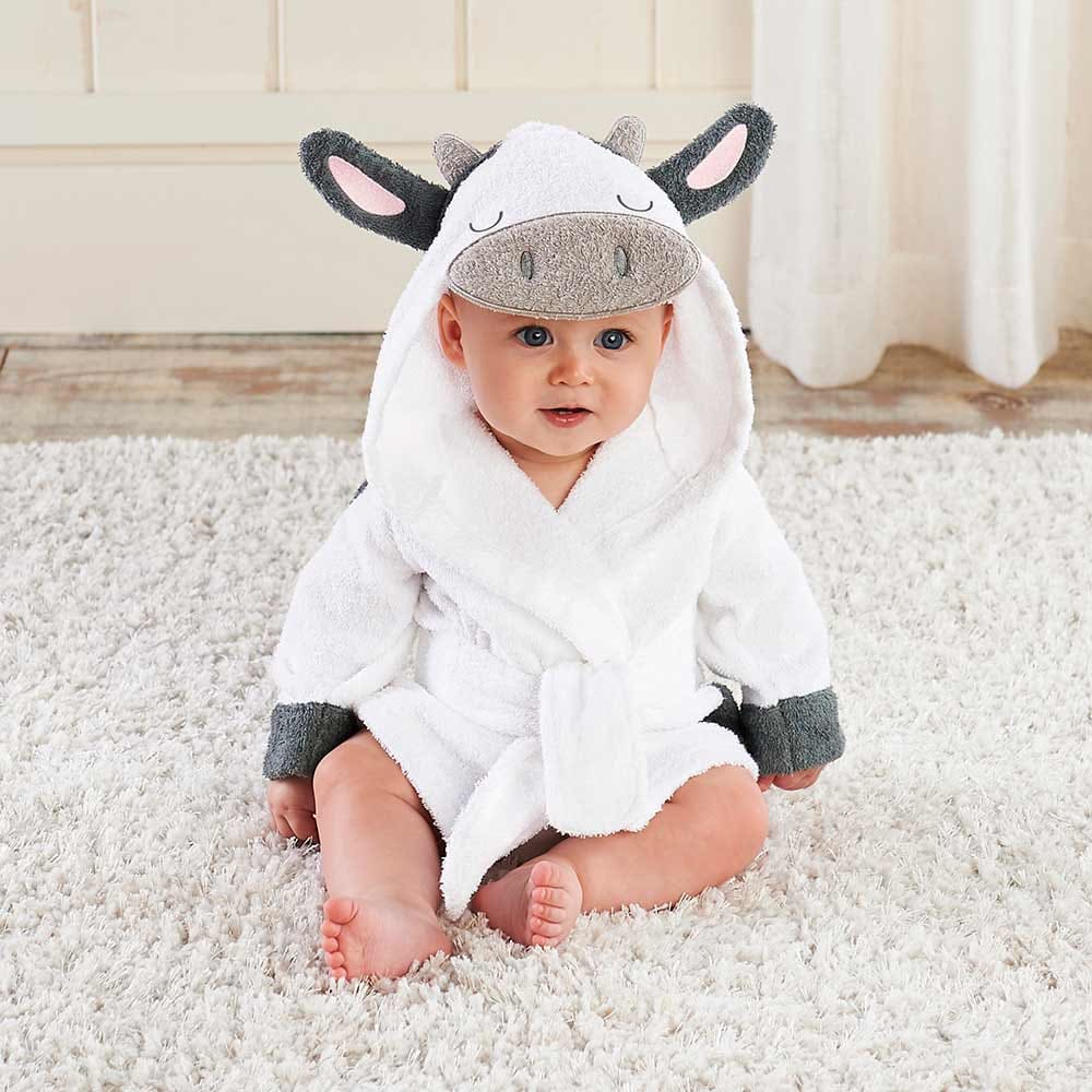 Hooded Animal Baby Bathrobe - Baby&Toddler clothing