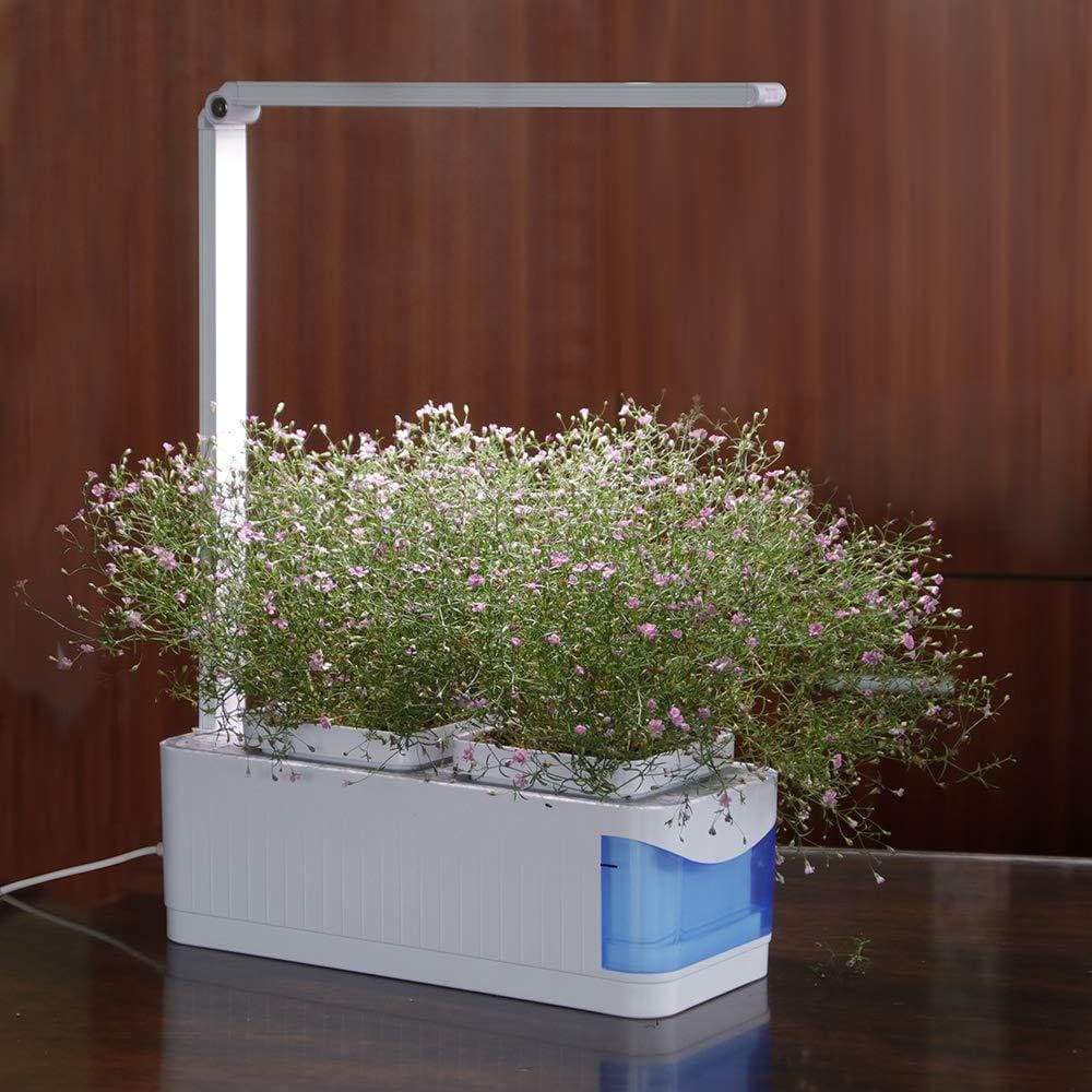 Indoor gardening hydroponics system - lamp with eu plug - 