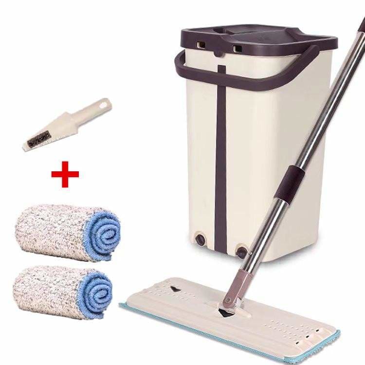 Magic Mop & Bucket Cleaner - Total 2 cloth - Mops