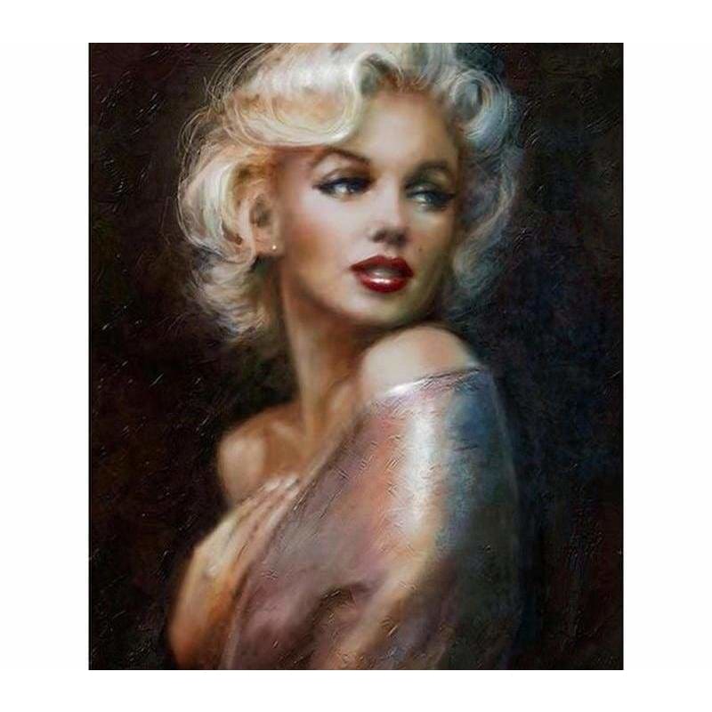 Marilyn Monroe diamond painting - Diamond Painting Cross