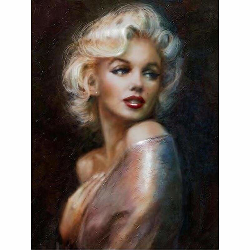 Marilyn Monroe diamond painting - Diamond Painting Cross