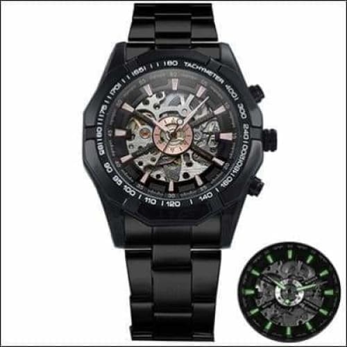 Mechanical Watch Luxury - ALL BLACK - Watches