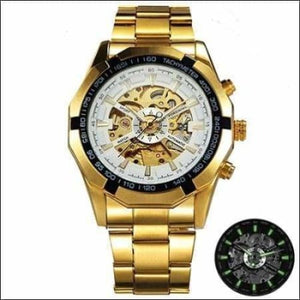 Mechanical Watch Luxury - GOLDEN WHITE - Watches
