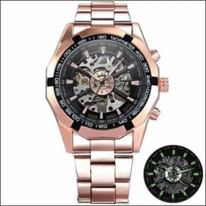 Mechanical Watch Luxury - ROSE GOLDEN BLACK - Watches