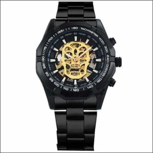 Mechanical Watch Luxury - UPGRADE BLACK SKULL - Watches