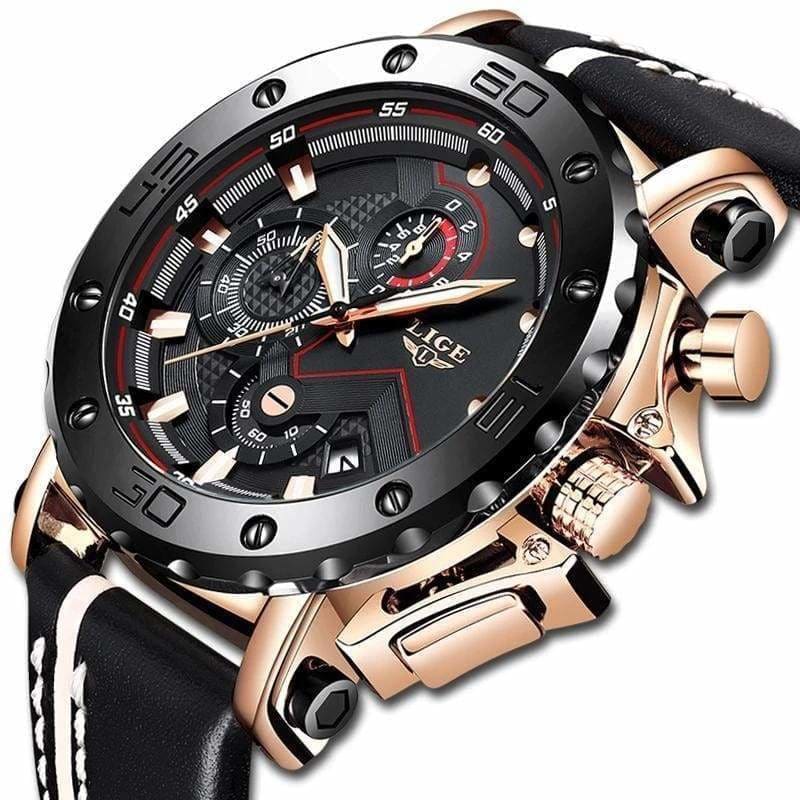 Mens Luxury Watches Just For You - Rose gold black