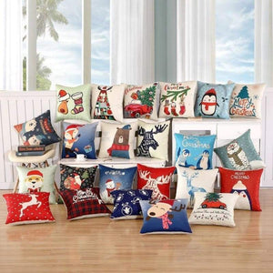 Merry christmas cushion cover - decoration