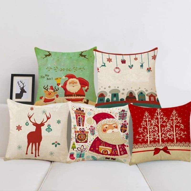 Merry Christmas Cushion Cover - Decoration