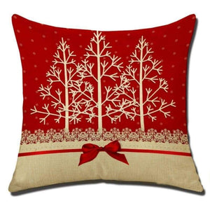 Merry christmas cushion cover - type 12 / 45x45cm - 