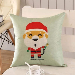Merry christmas cushion cover - type 19 / 45x45cm - 