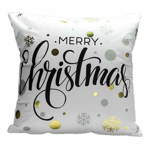 Merry christmas cushion cover - type 31 / 45x45cm - 