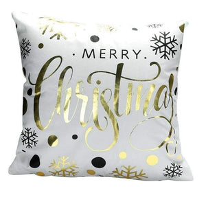 Merry christmas cushion cover - type 32 / 45x45cm - 