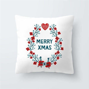 Merry christmas cushion cover - type 39 / 45x45cm - 
