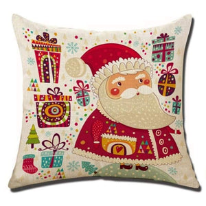 Merry christmas cushion cover - type 6 / 45x45cm - 