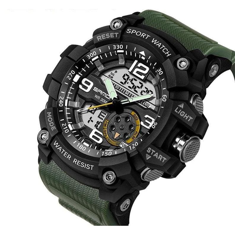 Military Watch Sports For Men - army green - Quartz Watches