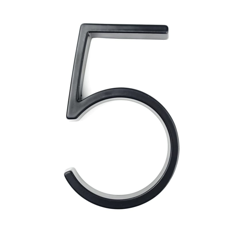 Modern house number just for you - 5 - door plates