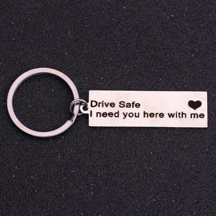 Moment in time keychain - drive safe - Key Chains