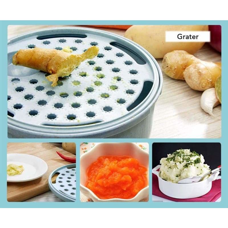 Multipurpose Vegetable Slicer Bowl - Shredders & Slicers