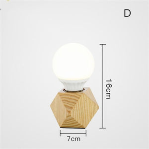 Nordic Wood Table Lamp - A - Light Lamp2