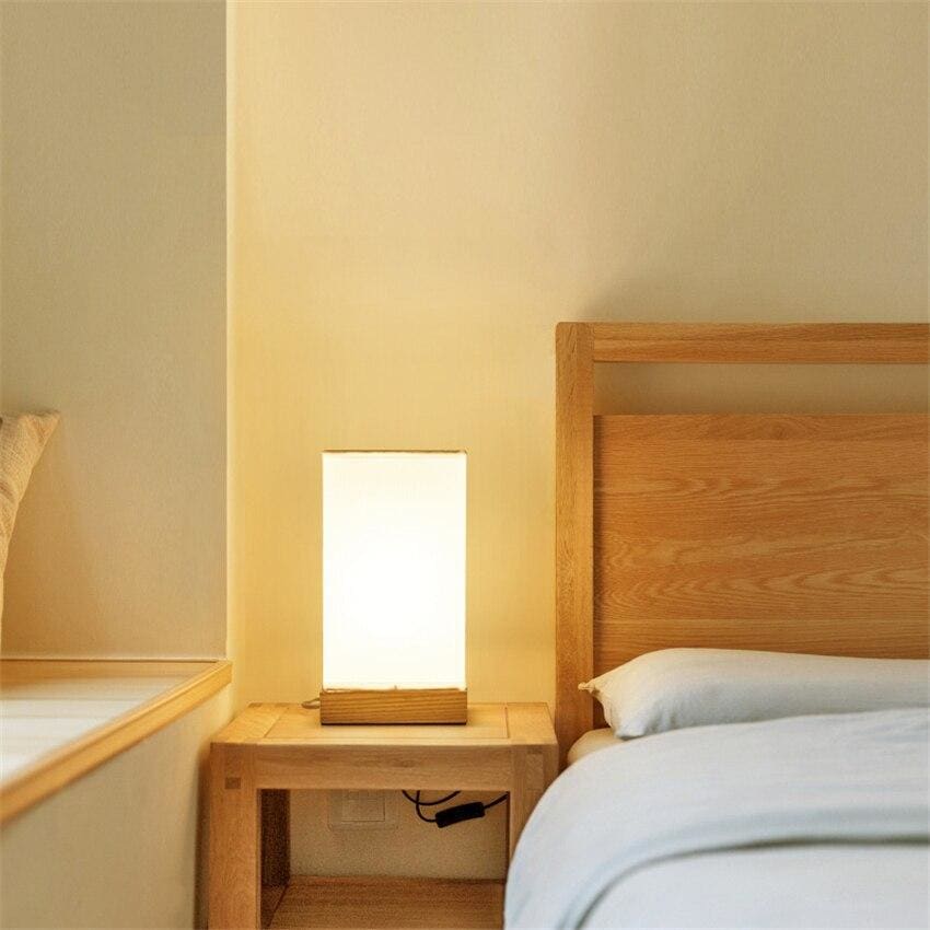 Nordic Wood Table Lamp - Light Lamp2