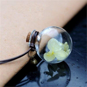 Pendant Glass Car Perfume - YELLOW