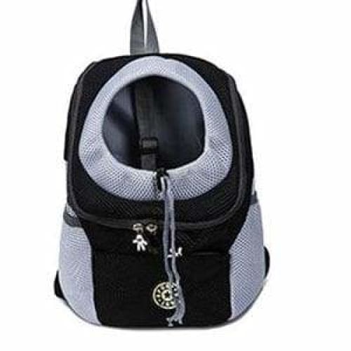 Pet Carrier Backpack - Black / 30x34x16 cm - Dog Accessories