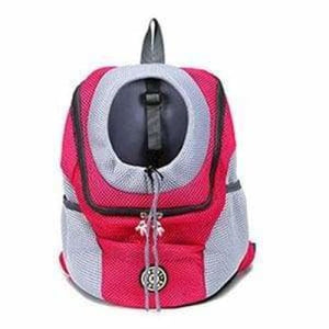 Pet Carrier Backpack - Red / 30x34x16 cm - Dog Accessories