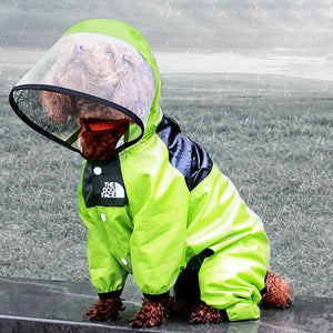 Pet Dog Raincoat - Green / XS - Accessories 3