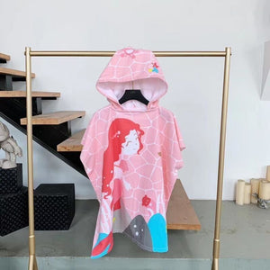 Poncho kids bathrobe - 4 / m (60x120cm) - baby&toddler 