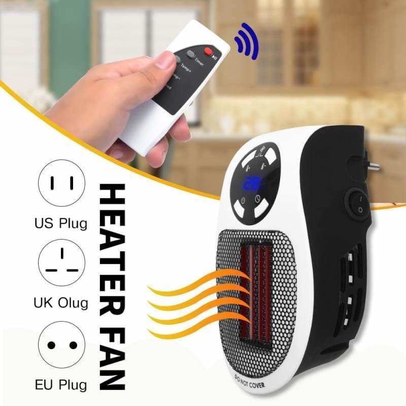 Portable electric heater just for you - as shown