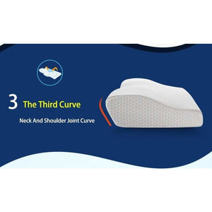 Protection Neck Pillow for Bed - 50X30X10X7CM - Travel