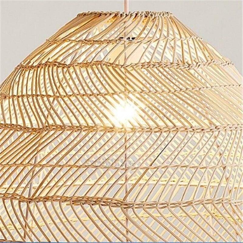 Rattan Hanging Lamp - Light