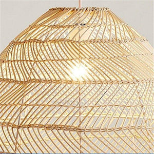 Rattan Hanging Lamp - Light