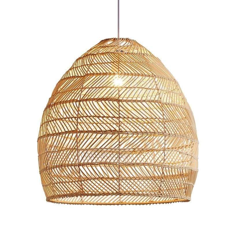 Rattan Hanging Lamp - Light