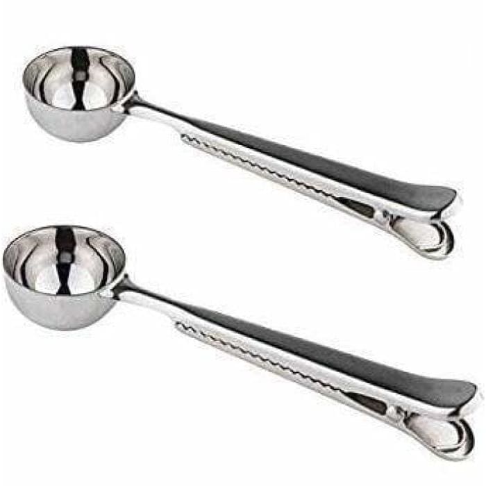 Reusable stainless steel coffee filter - 2pcs spoon - 