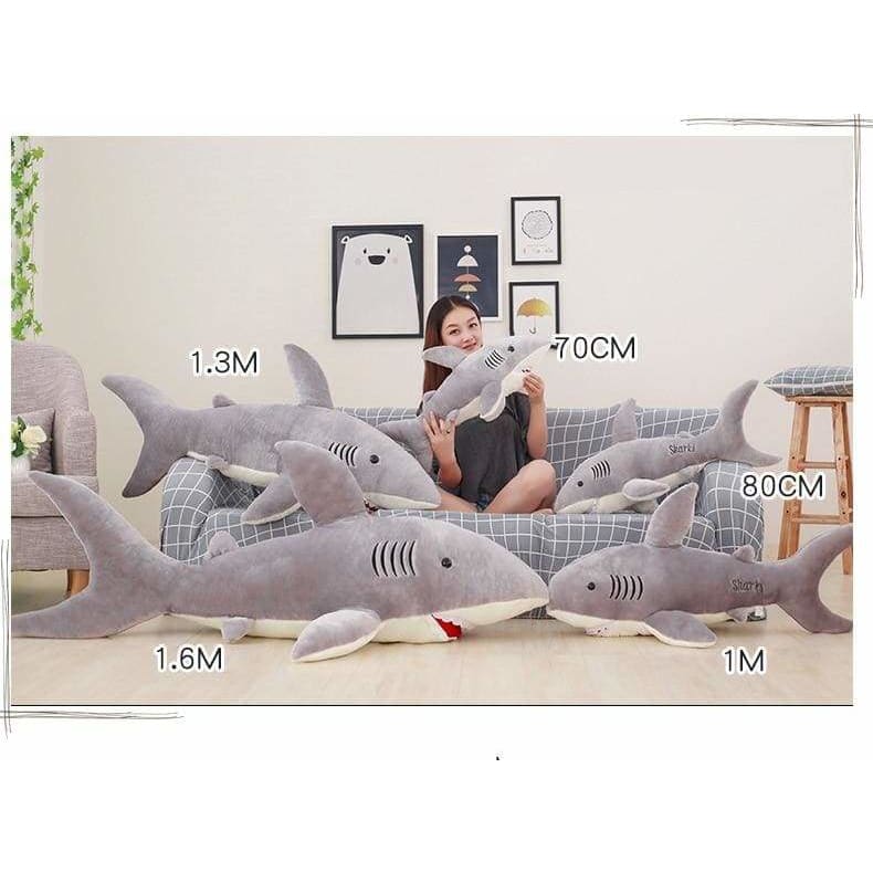 Sharky pillow plush toy - stuffed & animals