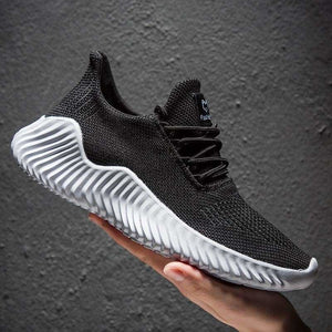 Sneakers Breathable Casual Boost Shoes - Black / 13 - Men’s