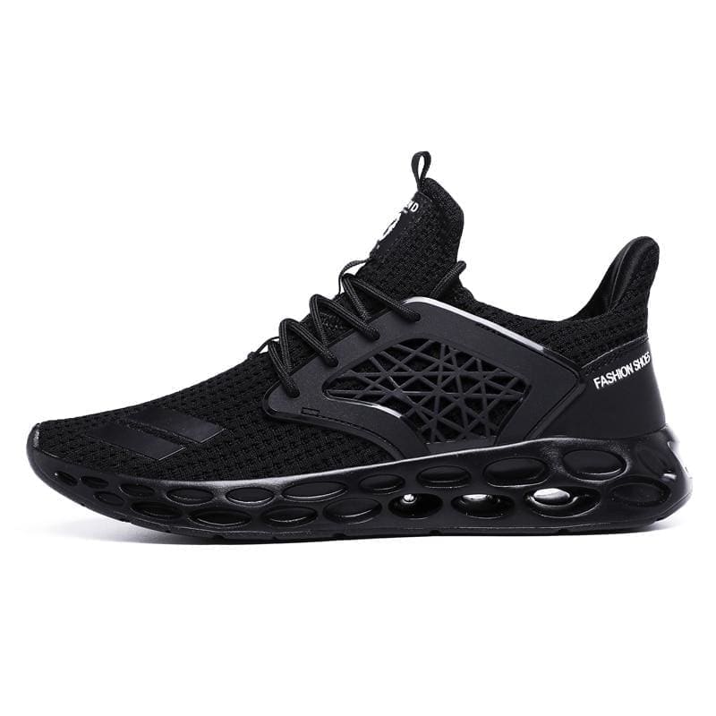 Sneakers breathable casual shoes - black2 / 11.5 - men’s